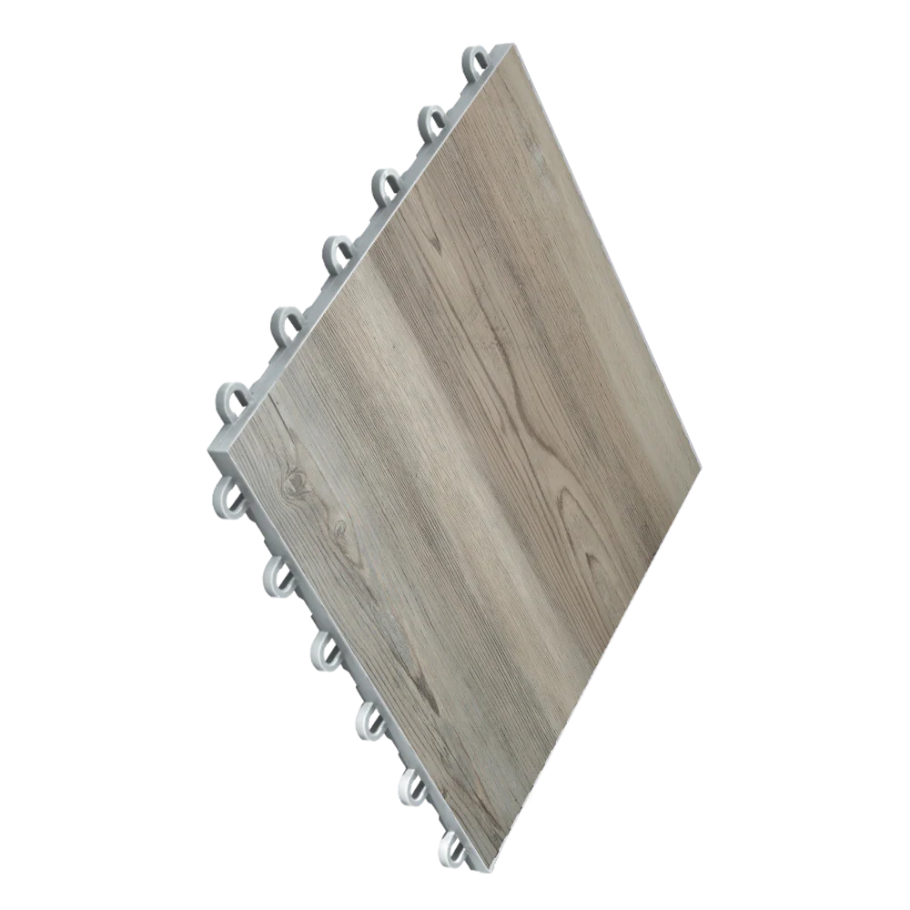 Vinyltrax 12-series tile in Ash Pine