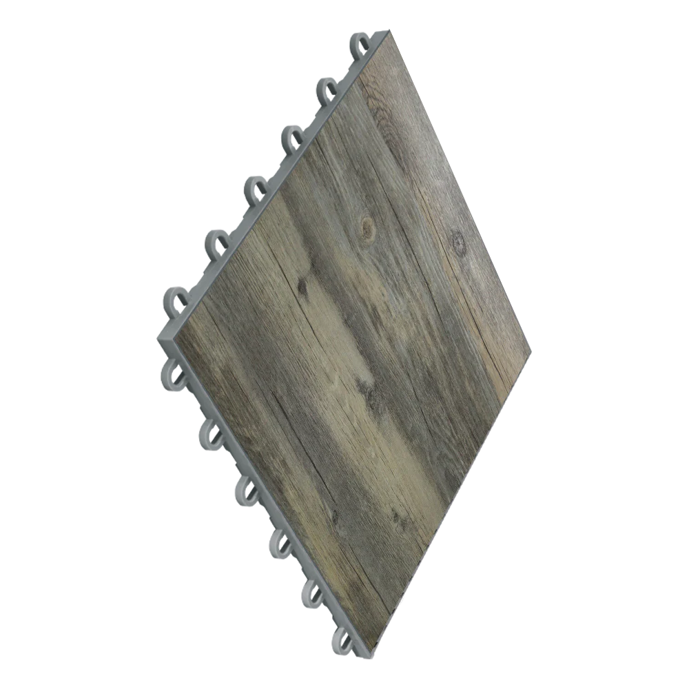 Vinyltrax 12-series tile in Reclaimed Pine