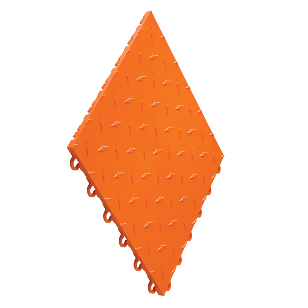 Diamonxtrax tile in Tropical Orange