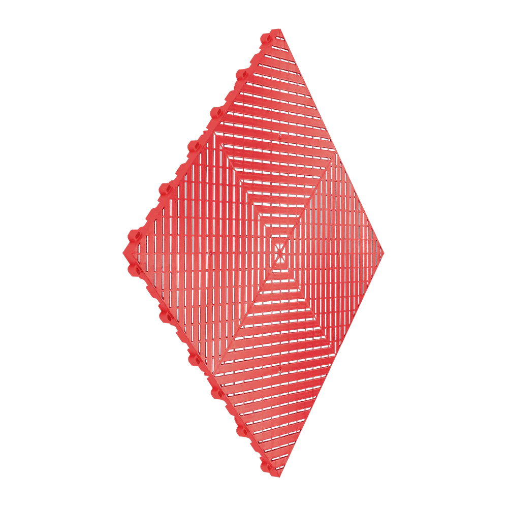 Ribtrax Pro Smooth tile in Racing Red
