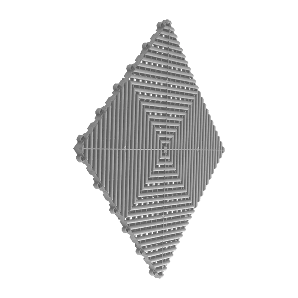 Ribtrax Pro tile in Pearl Silver