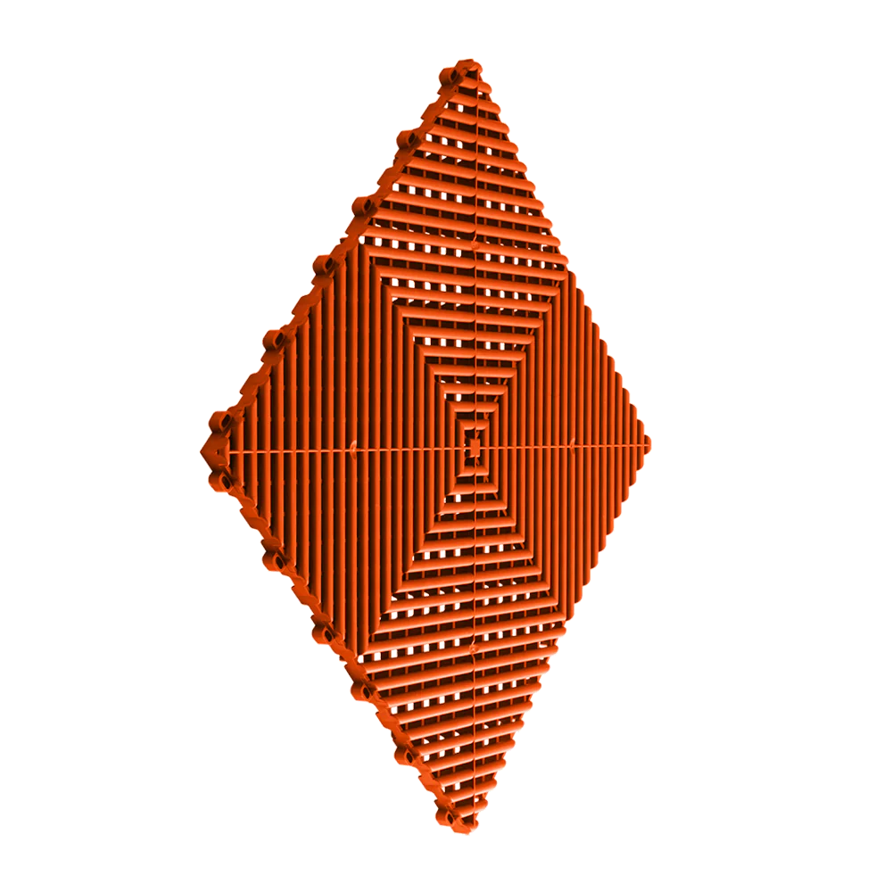 Ribtrax Pro tile in Tropical Orange