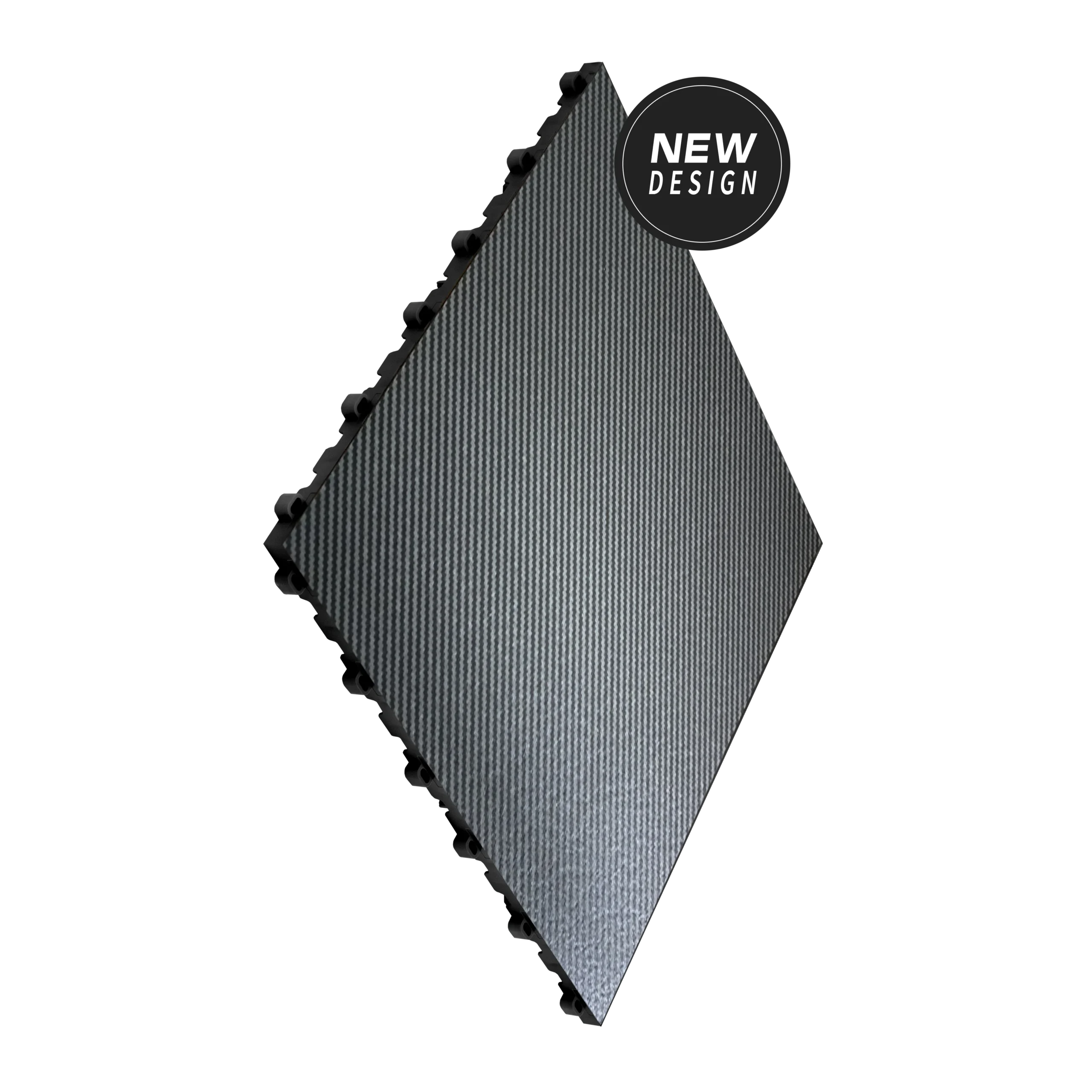 Vinyltrax Pro tile in Carbon Fiber