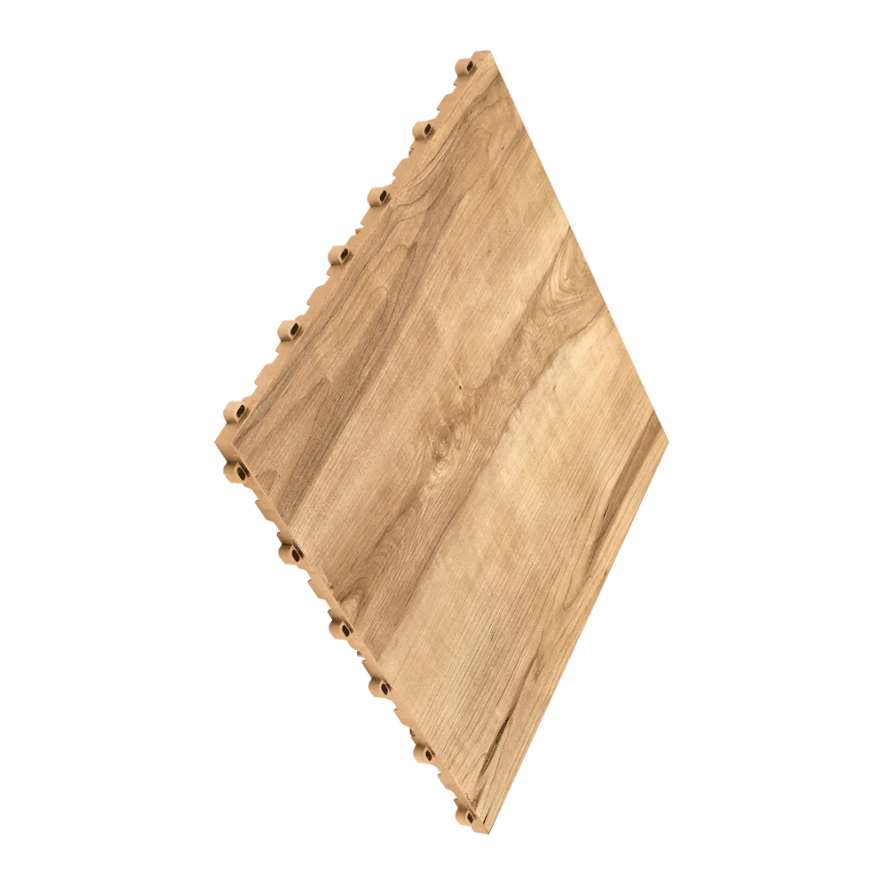 Vinyltrax Pro tile in Light Maple